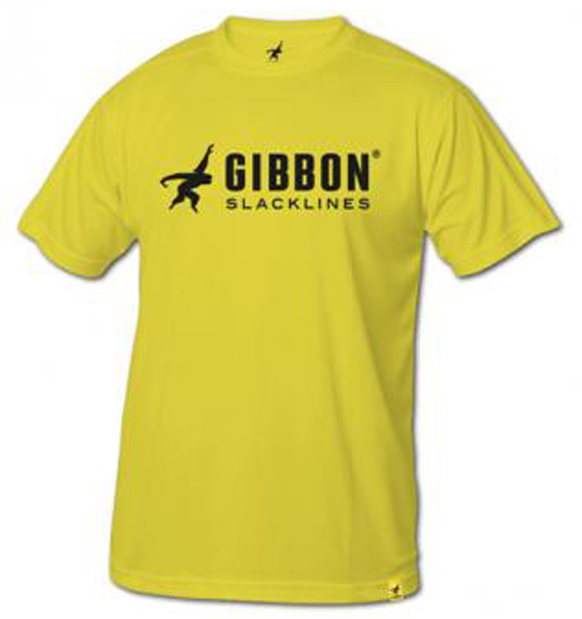 Gibbon Logo Slacklining T Shirt Absolute Snow